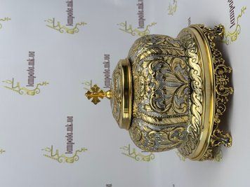 Мощевик изготовлен из бронзы, в позолоте и посеребрении. 16АН фото