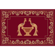 Красный ковер с павлинами для церкви. 40-1310-4000 фото 4