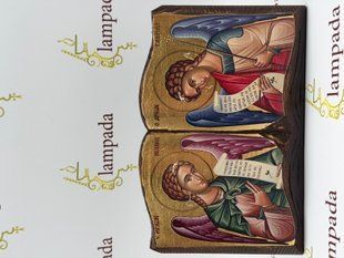 Ікона книга Архарнгела Михаїла і Гавриїла 18*24см КНИГА 6а-7а фото